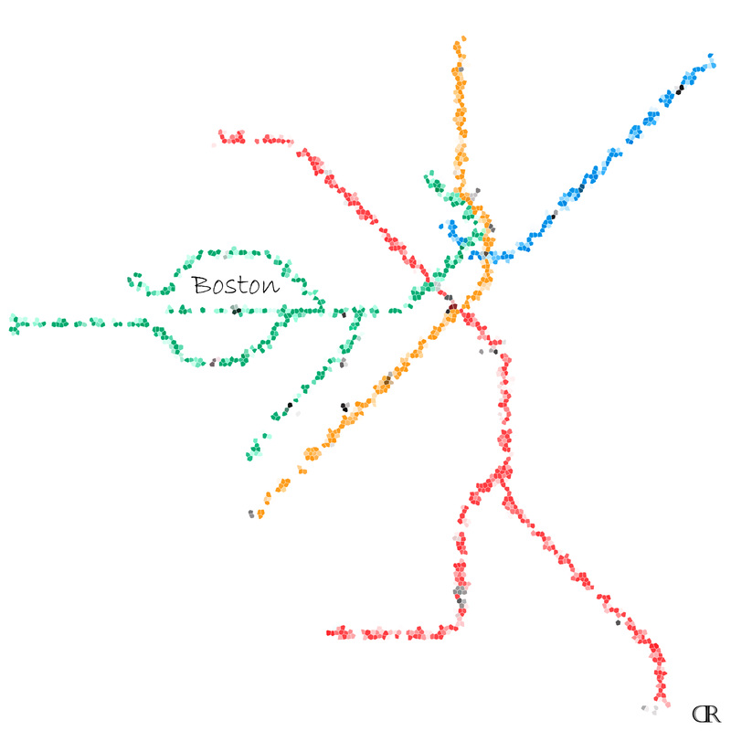 Boston Subway Map image