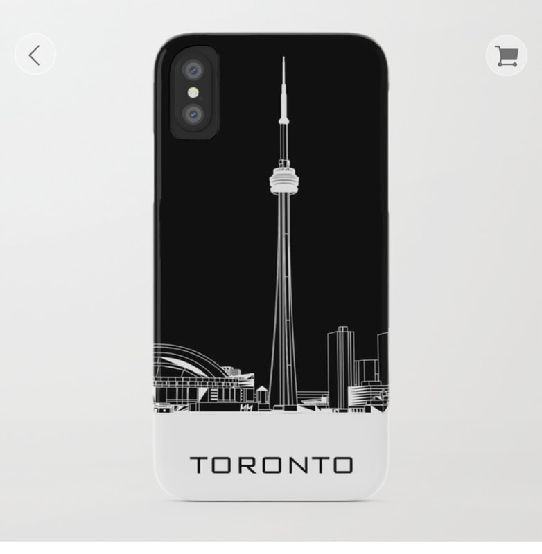 Toronto Skyline IPhone Case Picture