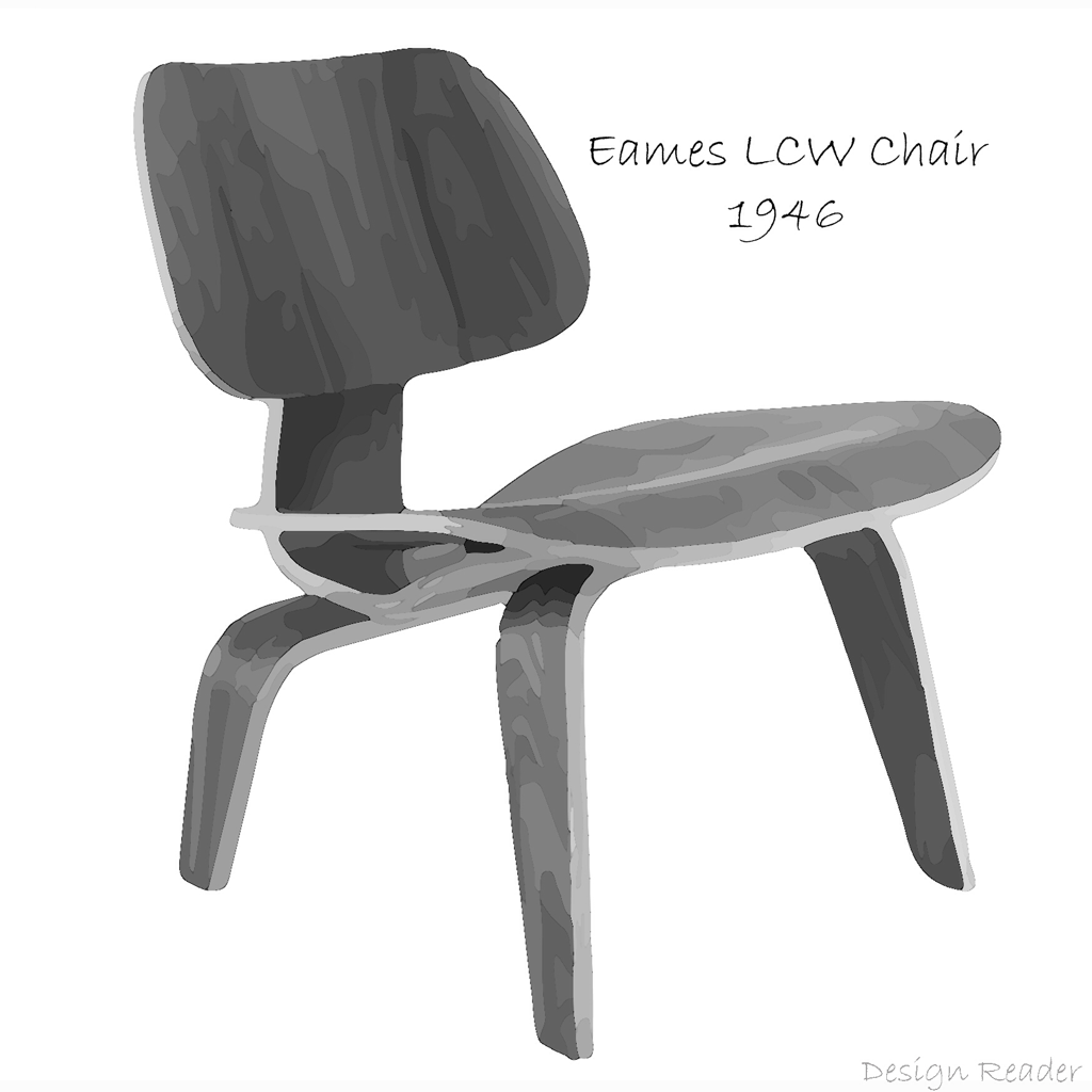 Eames LCW Chair Art by Design Reader