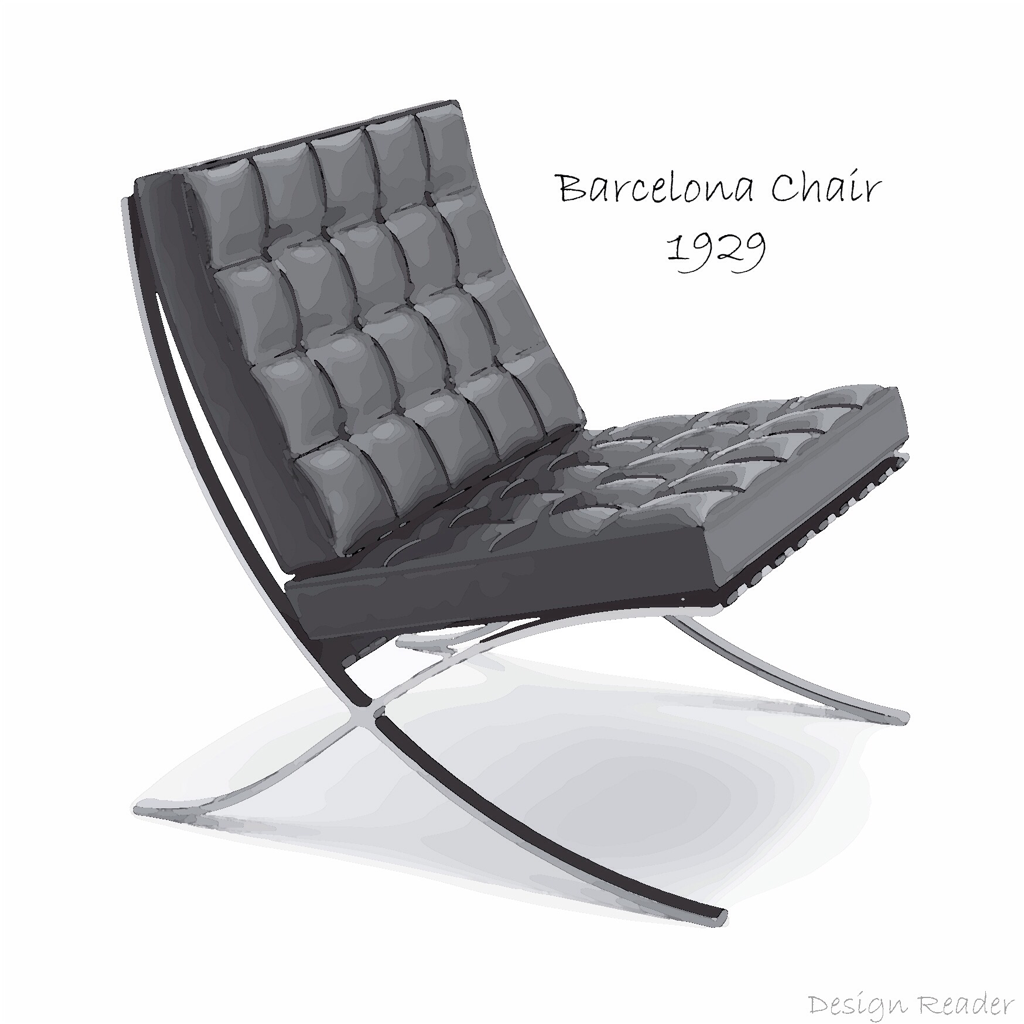 Barcelona Chair art by Design Reader Picture